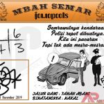 Syair HK Mbah Semar 21 November 2019