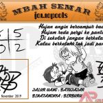 Syair HK Mbah Semar 23 November 2019