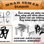 Syair HK Mbah Semar 27 Desember 2019