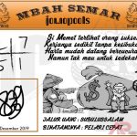 Syair HK Mbah Semar 15 Desember 2019