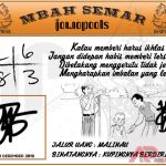 Syair HK Mbah Semar 29 Desember 2019