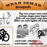 Syair HK Mbah Semar 31 Desember 2019
