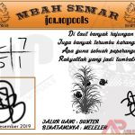 Syair HK Mbah Semar 02 Desember 2019