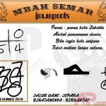 Syair HK Mbah Semar 24 Desember 2019