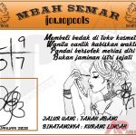 Syair HK Mbah Semar 21 Januari 2020