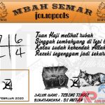 Syair HK Mbah Semar 23 Februari 2020