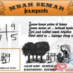 Syair HK Mbah Semar 24 Februari 2020