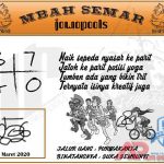 Syair HK Mbah Semar 01 Maret 2020