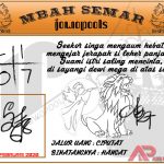 Syair HK Mbah Semar 08 Februari 2020