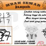Syair HK Mbah Semar 09 Februari 2020