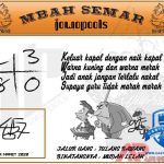 Syair HK Mbah Semar 24 Maret 2020