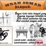 Syair HK Mbah Semar 09 Maret 2020