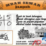 Syair HK Mbah Semar 01 April 2020
