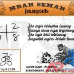 Syair HK Mbah Semar 17 April 2020