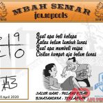 Syair HK Mbah Semar 20 April 2020