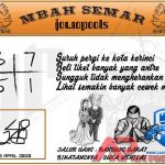 Syair HK Mbah Semar 28 April 2020