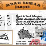 Syair HK Mbah Semar 10 April 2020