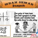 Syair HK Mbah Semar 14 Mei 2020