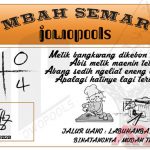 Syair HK Mbah Semar 01 Mei 2020