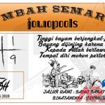 Syair HK Mbah Semar 20 Mei 2020