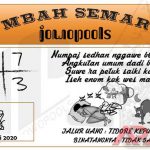 Syair HK Mbah Semar 03 Mei 2020