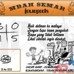 Syair HK Mbah Semar 26 Mei 2020