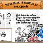Syair HK Mbah Semar 30 Mei 2020