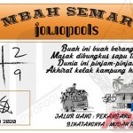 Syair HK Mbah Semar 10 Mei 2020