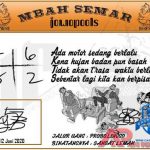 Syair HK Mbah Semar 12 Juni 2020