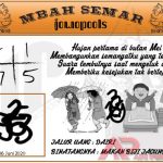 Syair HK Mbah Semar 16 Juni 2020