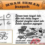 Syair HK Mbah Semar 17 Juni 2020
