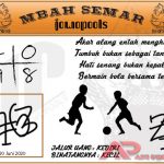 Syair HK Mbah Semar 20 Juni 2020