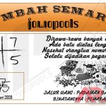 Syair HK Mbah Semar 08 Juni 2020
