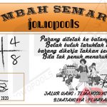 Syair HK Mbah Semar 10 Juni 2020