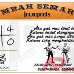 Syair HK Mbah Semar 29 Juni 2020