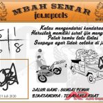 Syair HK Mbah Semar 01 Juli 2020