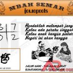 Syair HK Mbah Semar 14 Juli 2020
