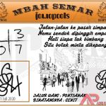 Syair HK Mbah Semar 31 Juli 2020