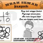 Syair HK Mbah Semar 24 Juli 2020