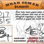 Syair HK Mbah Semar 05 Juli 2020