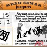 Syair HK Mbah Semar 20 Agustus 2020