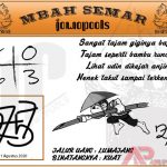 Syair HK Mbah Semar 21 Agustus 2020