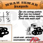 Syair HK Mbah Semar 27 Agustus 2020
