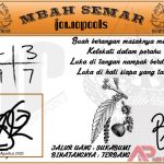 Syair HK Mbah Semar 29 Agustus 2020