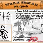 Syair HK Mbah Semar 15 September 2020