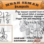 Syair HK Mbah Semar 04 September 2020