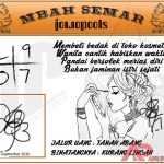 Syair HK Mbah Semar 06 September 2020