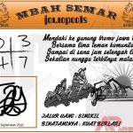 Syair HK Mbah Semar 10 September 2020