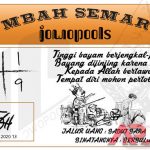 Syair HK Mbah Semar 13 Oktober 2020