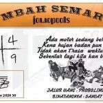 Syair HK Mbah Semar 30 Oktober 2020
